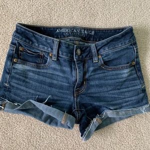 American Eagle dark blue Jean shorts